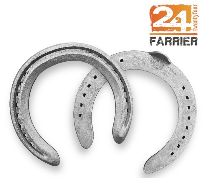 24 Farrier Galoppo Ferro Front una Clip