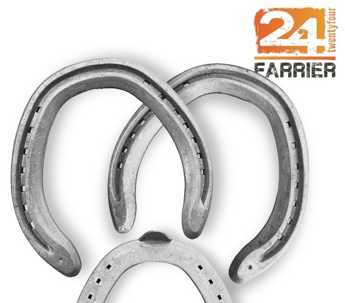 24 Farrier Galoppo Ferro Hind una Clip