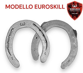 Euro Skill  ferro posteriore 2 clip sezione 20x8 - 22x8