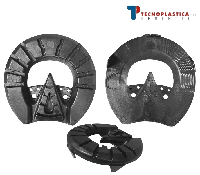 Ferri in gomma Neri Tecnoplastica