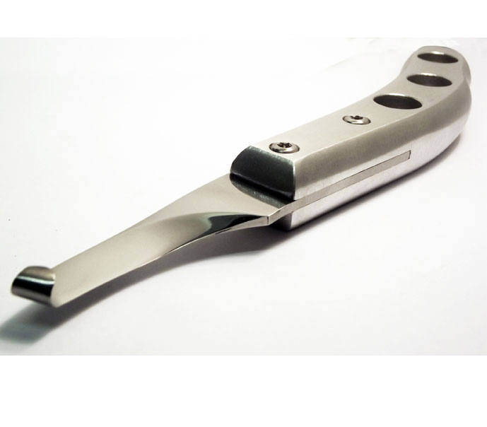 Icar Coltello Vet Manico in Alluminio Lama Drop Intercambiabile_2