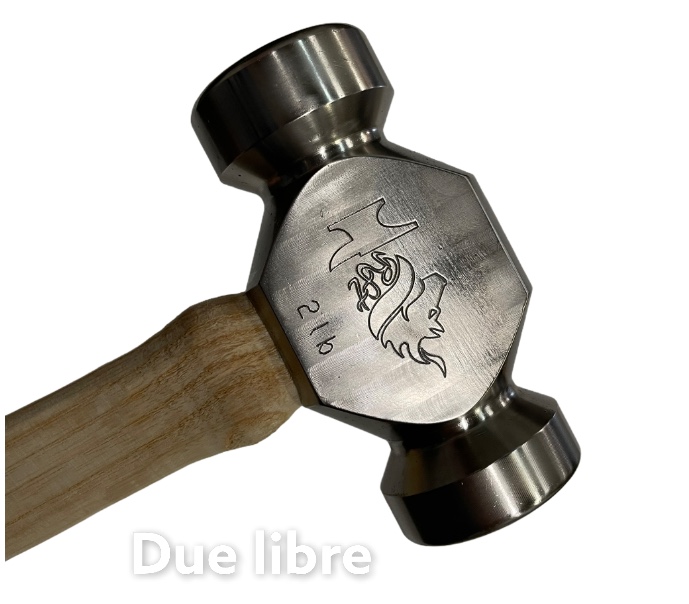 Ridolfo Martello da Forgia Classico due Teste Tonde gr.900_1
