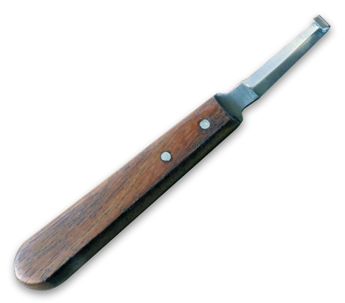Coltello Maniscalco Piccolo Lama Doppia Stretta Farrier Tools