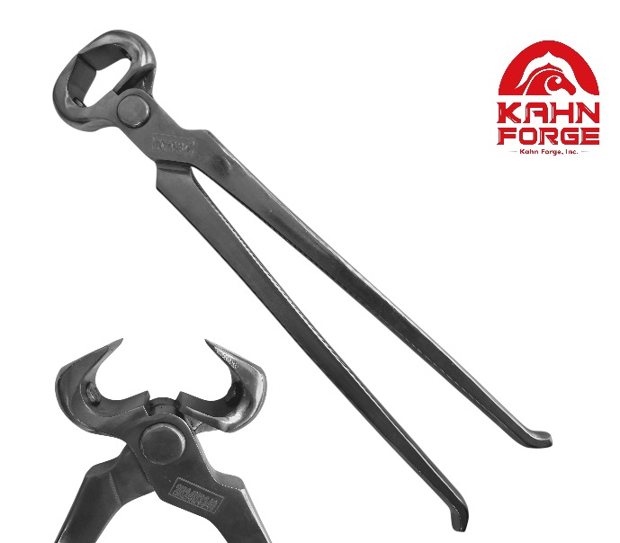 Kahn Forge Tenaglia Taglia Chiodi con magnete